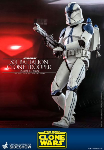 Hot Toys Star Wars The Clone Wars 501st Battalion Clone Trooper 1/6 Scale Figure