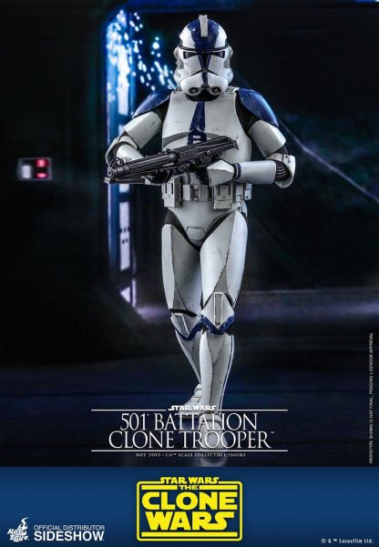 Hot Toys Star Wars The Clone Wars 501st Battalion Clone Trooper 1/6 Scale Figure