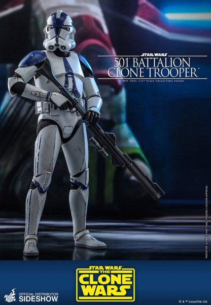 Hot Toys Star Wars The Clone Wars 501st Battalion Clone Trooper 1/6 Scale Figure