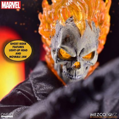 Mezco One:12 Collective Ghost Rider & Hell Cycle