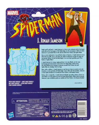 Marvel Legends Spider-Man Retro J. Jonah Jameson Action Figure