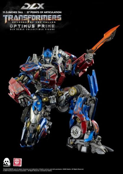 threezero transformers deluxe rotf optimus prime