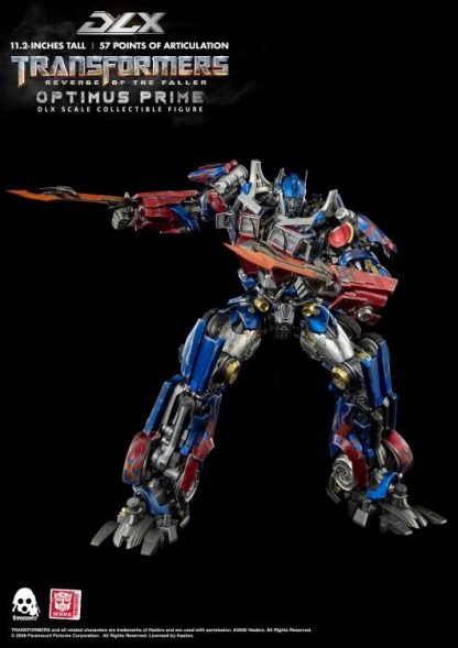 threezero transformers deluxe rotf optimus prime