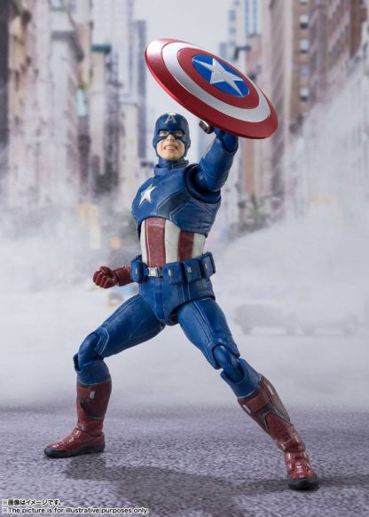 Avengers S.H. Figuarts Action Figure Captain America (Avengers Assemble Edition)