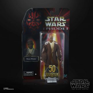 Star Wars The Black Series Mace Windu Lucasfilm 50th Exclusive Action Figure