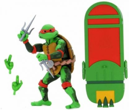NECA TMNT Turtles in Time Raphael Action Figure-0