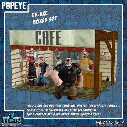 Mezco Popeye Classic Comic Strip Deluxe Box Set