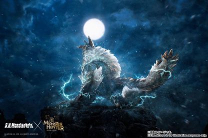 S.H. Monsterarts. Monster Hunter World Iceborne Zinogre Action Figure