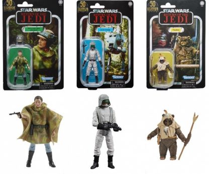 Star Wars The Vintage Collection 50th Anniversary Exclusive Set of 3 Leia, Paploo and AT-ST Driver.
