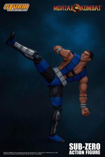 Mortal Kombat 3 VS Series Sub-Zero ( Unmasked ) Storm Collectibles Action Figure