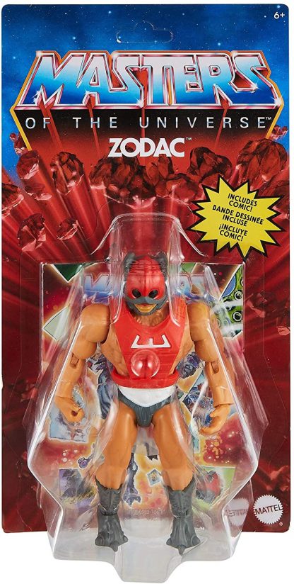 Masters of the Universe Origins Zodac Action Figure ( USA Mini Comic & Packaging )