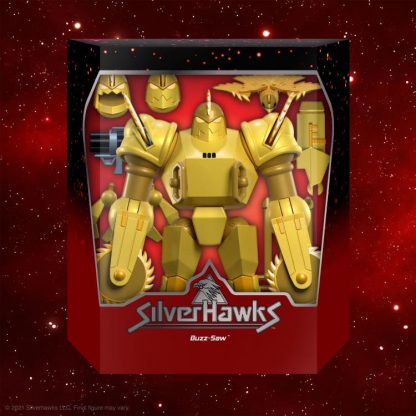 Super7 Silverhawks Ultimates Buzzsaw Action Figure