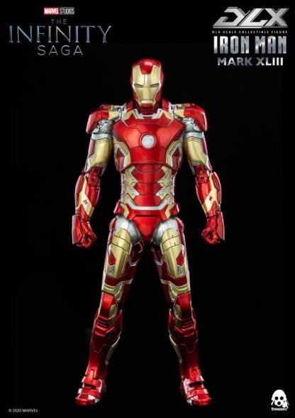 Avengers: Infinity Saga DLX Iron Man Mark 43 1/12 Scale Figure by Threezero