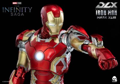 Avengers: Infinity Saga DLX Iron Man Mark 43 1/12 Scale Figure by Threezero