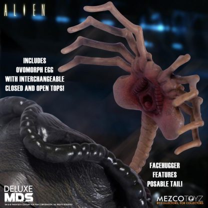 Mezco Designer Series Deluxe Alien MDS Action Figure Set