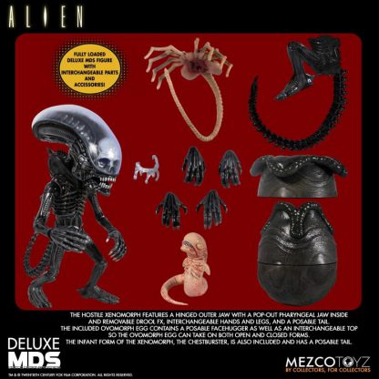 Mezco Designer Series Deluxe Alien MDS Action Figure Set