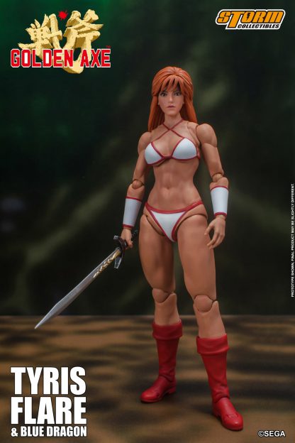 Golden Axe Tyris Flare and Blue Dragon Storm Collectibles 1/12 Action Figure