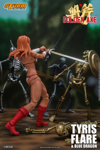 Golden Axe Tyris Flare and Blue Dragon Storm Collectibles 1/12 Action Figure