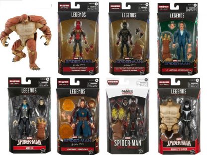 Marvel Legends Spider-Man No Way Home Armadillo BAF Set of 7