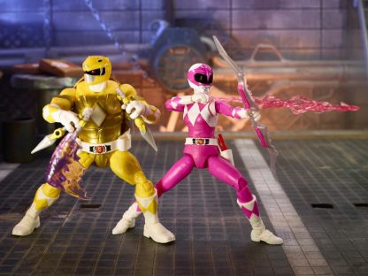 Power Rangers X Teenage Mutant Ninja Turtles LIghtning Collection Morphed Michelangelo and April