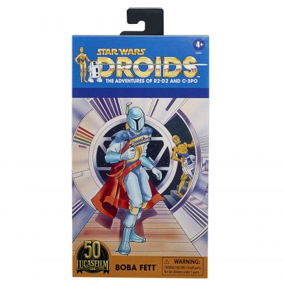 Star Wars The Black Series Droids Boba Fett 50th Anniversary Action Figure