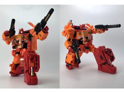 Fans Hobby MB-06D Orange Power Baser and MB11 God Master Set