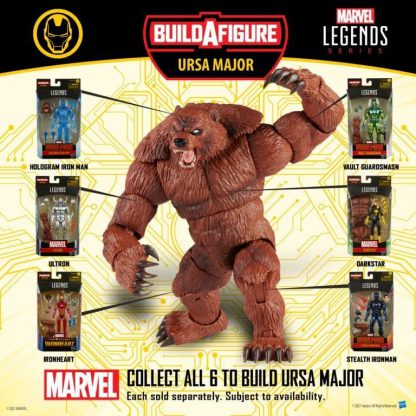 Marvel Legends Ursa Major BAF Wave Set of 7 Action Figures