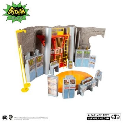 McFarlane Toys Batman 1966 Batcave Retro Action Figure Playset
