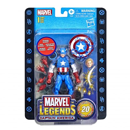 Marvel Legends Toybiz Wave 1 Captain America Action Figure