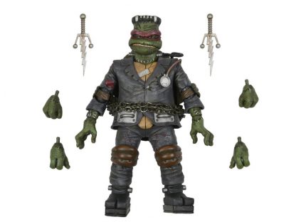 NECA TMNT X Universal Monsters Raphael as Frankenstein Action Figure
