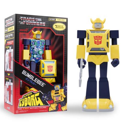 Super7 Transformers Super Cyborg Bumblebee Jumbo Action Figure