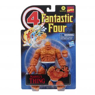 Marvel Legends Retro Collection The Thing Fantastic 4 Action Figure
