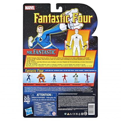 Marvel Legends Retro Collection Mr Fantastic Fantastic 4 Action Figure