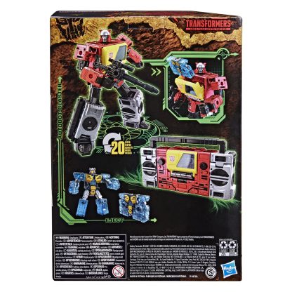 Transformers Generations War for Cybertron: Kingdom Voyager Blaster & Eject