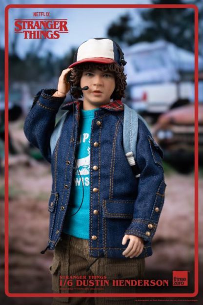 Stranger Things Dustin Henderson 1/6 Scale Collectible Figure by Threezero