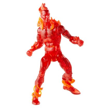 Marvel Legends Retro Collection Human Torch Fantastic 4 Action Figure