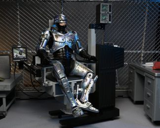 NECA Ultimate Battle Damaged Robocop with Chair