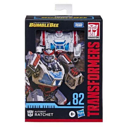 Transformers Studio Series Deluxe Ratchet Bumblebee Movie Action Figure