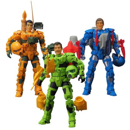 80s Commander 3 Pack ( Animated Version ) by Ramen Toy