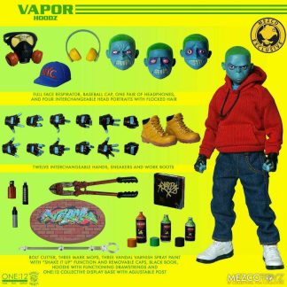 Mezco One:12 Collective Hoodz Vapor Rumble Society Figure