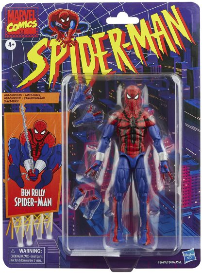 Marvel Legends Retro Collection Ben Reilly Spider-Man Action Figure