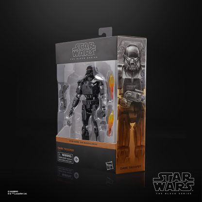 Star Wars The Black Series Deluxe Dark Trooper Mandalorian Action Figure