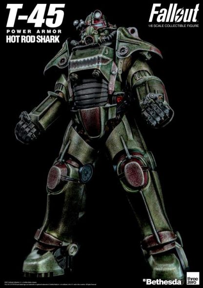 Threezero Fallout T-45 Hot Rod Shark 1/6 Scale Power Armor Pack