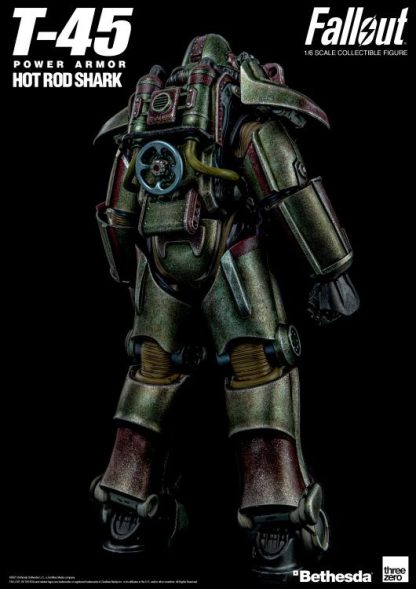 Threezero Fallout T-45 Hot Rod Shark 1/6 Scale Power Armor Pack