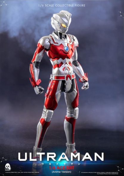 ThreeZero Ultraman Action Figure 1/6 Ultraman Ace Suit Anime Version