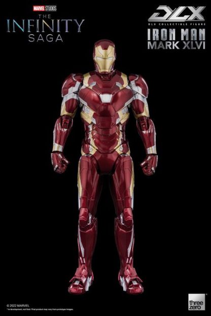 Threezero Infinity Saga DLX Iron Man Mark 46 1/12 Scale Figure
