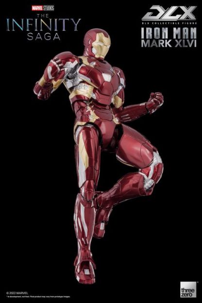 Threezero Infinity Saga DLX Iron Man Mark 46 1/12 Scale Figure