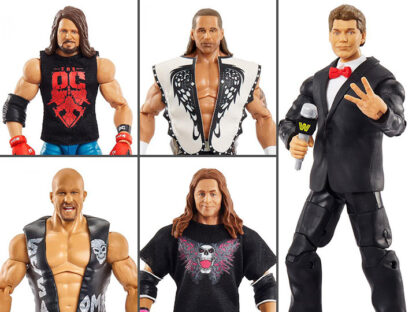 WWE Elite Wrestlemania Vince McMahon Build-A-Figure Set of 4