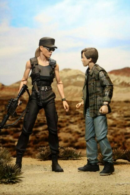 NECA Terminator 2 Sarah Connor and John Connor Action Figure 2 Pack