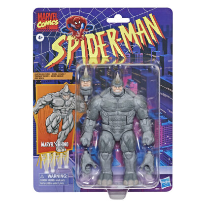 Marvel Legends Spider-Man Retro Collection Deluxe Rhino